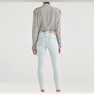 7 For All Mankind 7 FAM‎ Luxe Vintage The High Waist Ankle Skinny.